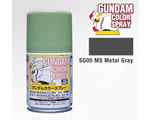 Mr.Color SG05 Gundam Color Spray Semi Gloss MS Metallic Gray (100 ml) mrhobby SG05