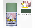 Mr.Color SG07 Gundam Color Spray Semi Gloss MS Deep Green (100 ml) mrhobby SG07