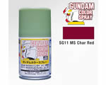 Mr.Color SG11 Gundam Color Spray Semi Gloss MS Char Red (100 ml) mrhobby SG11