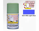 Mr.Color SG14 Gundam Color Spray Semi Gloss MS Light Blue (100 ml) mrhobby SG14