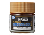 SM202 Super Metallic 2 Super Gold 2 (10 ml) mrhobby SM202
