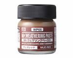 WP05 Mr.Weathering Paste Mud Red (40 ml) mrhobby WP05