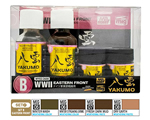 WY02 Mr.Weathering WWII Eastern Front Yakumo Colors Set B mrhobby WY02