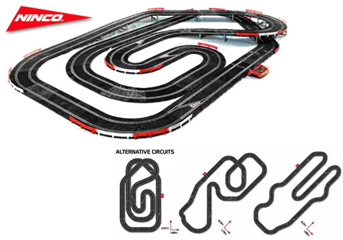 Pista slot Ninco Master Track Digital V.09 senza auto 40104 km.0 modellismo Il Blog del Modellismo