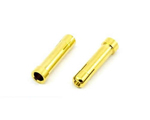 Bullet 4.0 mm male to 5 mm female adapter (2 pz) ultimate UR46111