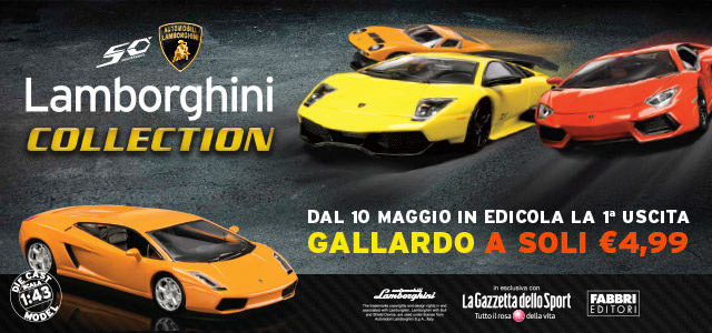 Lamborghini Collection - La Gazzetta dello Sport - Edicola Fabbri
