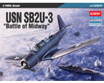 USN SB2U-3 Vindicator Battle of Midway 1:48 academy AC12324