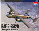 RAF B-25C/D European Theatre 1:48 academy AC12339