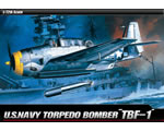 U.S. Navy Torpedo Bomber Grumman TBF-1 1:72 academy AC12452
