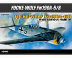 Focke-Wulf Fw190A-6/8 WWII German Fighter 1:72 academy AC12480