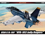 US Navy McDonnell Douglas F/A-18F VFA-103 Jolly Rogers 1:72 academy AC12535