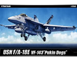 USN F/A-18E VF-143 Pukin Dogs 1:72 academy AC12547