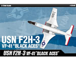 USN F2H-3 VF-41 Black Aces 1:72 academy AC12548
