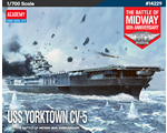 USS Yorktown CV-5 The Battle of Midway 80th Anniversary 1:700 academy AC14229