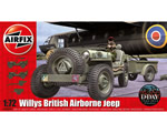 Willys British Airborne Jeep 1:76 airfix A02339