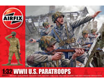 WWII US Paratroops 1:32 airfix A02711