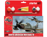 North American Mustang IV Starter Set 1:72 airfix A55107