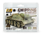 Chipping Essentials Weathering Set ak-interactive AK-138