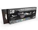 RAF Camouflages Colors Set ak-interactive AK-2010