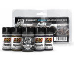 Exausts Stains Weathering Set ak-interactive AK-2037