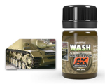 Wash for Dark Yellow Vehicles ak-interactive AK-300