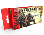 Vietnam US Green Camouflage ak-interactive AK-3200