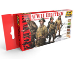 WWII British Uniform Colors ak-interactive AK-3240