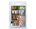 WWI British Colors (Khaki Brown Modulation Set) ak-interactive AK-4040