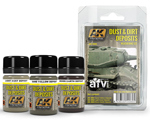 Dust and Dirt Deposits Weathering Set ak-interactive AK-4060