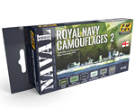 Royal Navy Camouflages 2 - Naval Series Set ak-interactive AK-5040