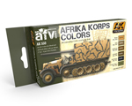Afrika Korps Colors Set ak-interactive AK-550