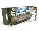 Middle East War Vol.1 Colors Set ak-interactive AK-564