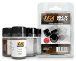 Mix N Ready (4 Empty Jars Whith Labels) ak-interactive AK-616