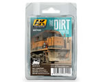 Basic Dirt Effects Weathering Set Train Series ak-interactive AK-7020