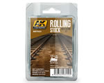 Rolling Stock Weathering Set Train Series ak-interactive AK-7023