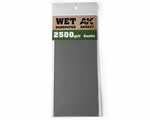 Wet Sandpaper 2500 grit (3 pcs) ak-interactive AK-9037