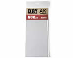 Dry Sandpaper 600 grit (3 pcs) ak-interactive AK-9039