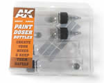 Paint Doser Bottles 4x 60ml ak-interactive AK-9047