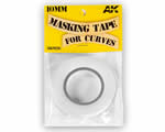 Masking Tape for curves 10 mm (18 m) ak-interactive AK-9126