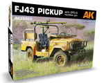 FJ43 FJ43 Pickup with SPG-9 Recoilless Gun 1:35 ak-interactive AK35003