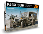 FJ43 SUV with Soft Top IDF - LAF 1:35 ak-interactive AK35004