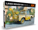 Land Rover 88 Series IIA Crane-Tow Truck 1:35 ak-interactive AK35014