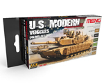 US Modern Vehicles Colors Set ak-interactive MC-801