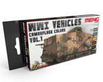 WWI Vehicles Camouflage Colors Vol.1 ak-interactive MC-804