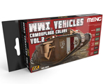 WWI Vehicles Camouflage Colors Vol.2 ak-interactive MC-805