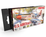US Aircraft Metal Skin Colors ak-interactive MC-812