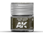 Olive Drab No.9 / No.22 (10 ml) ak-interactive RC023