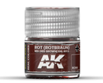 Rot (Rotbraun) Red (Red Brown) RAL 8013 (10 ml) ak-interactive RC066