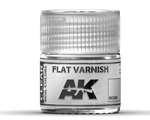 Flat Varnish (10 ml) ak-interactive RC500