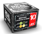 British Counter Scheme WWII (Set of 4 Colors) ak-interactive RCS010